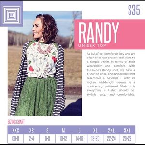Lularoe Randy Tee